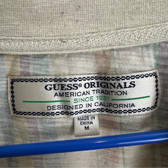 Guess Originals Striped Vintage Shirt Size Medium - Picture 3 of 7